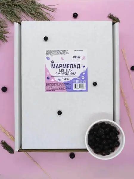 Мармелад ягодный Мятная смородина, 1 кг Мармелад ягодный Мятная смородина, 1 кг